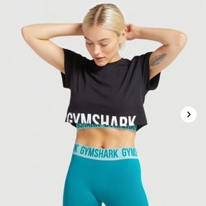 Gymshark Fraction Crop Top